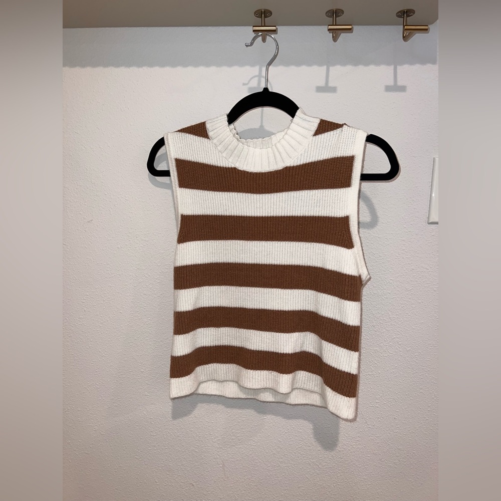 Striped Sweater Vest